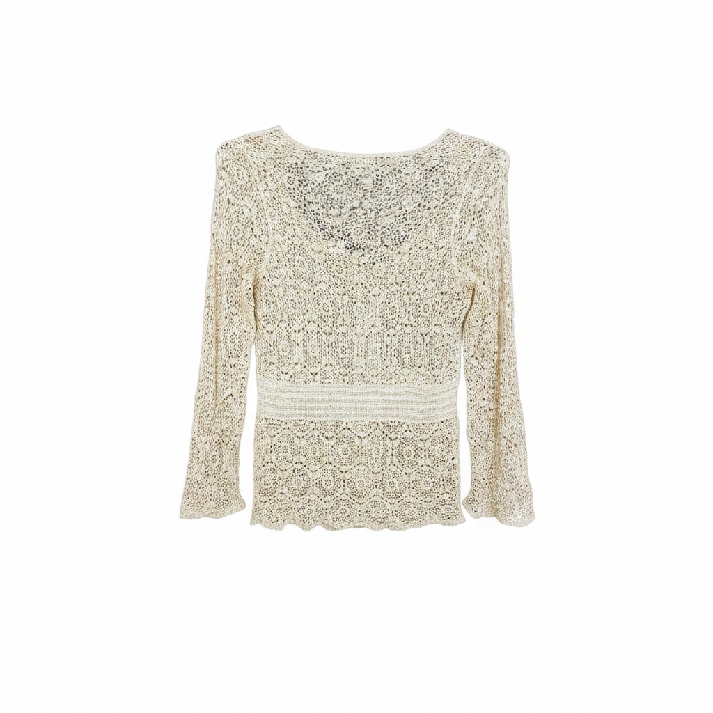 Heklet cardigan str S