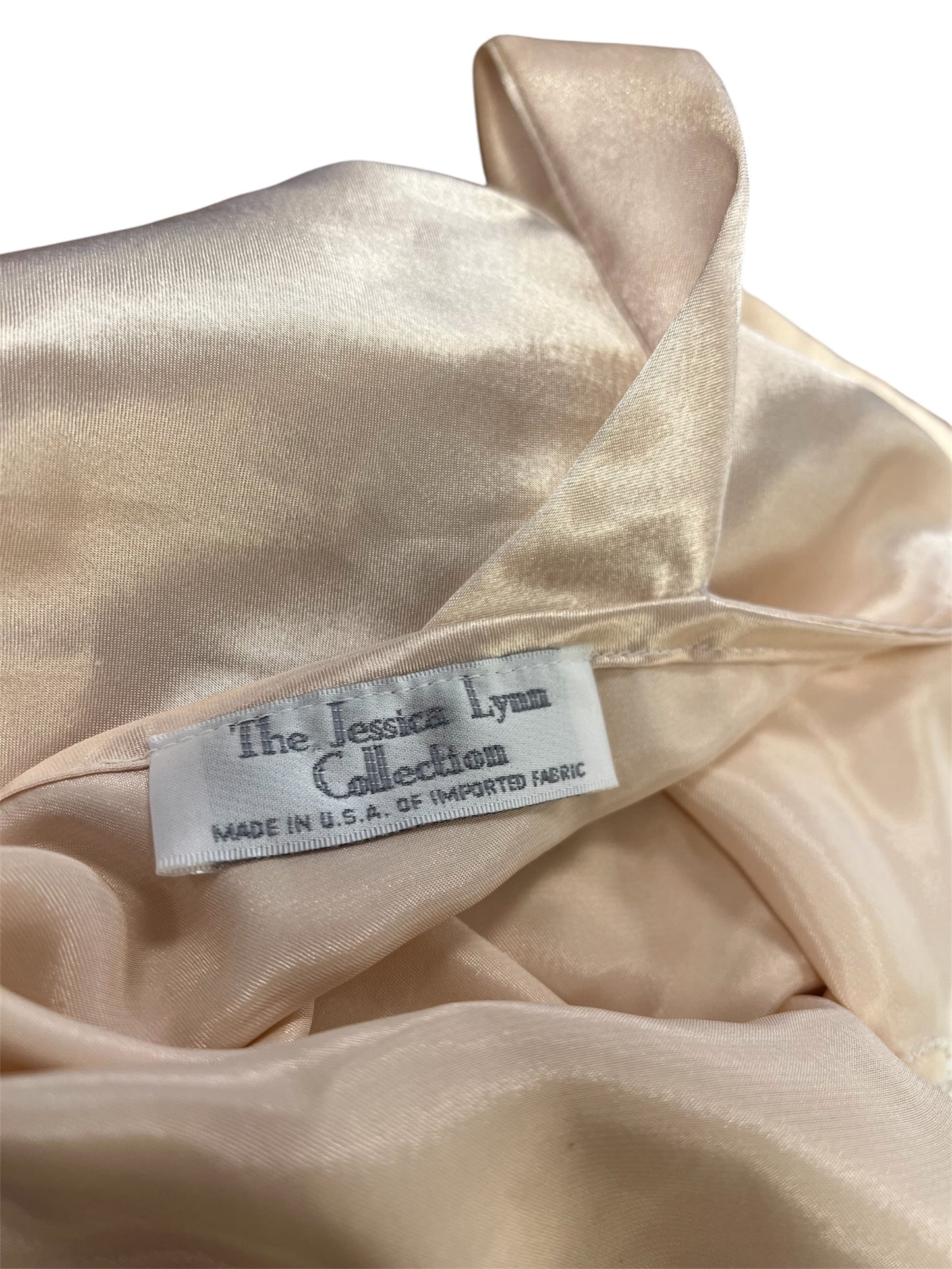 Vintage sateng nattkjole str M/L