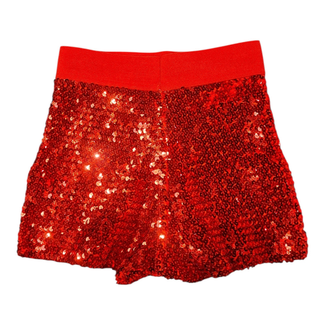 Glitterete shorts str XS-S