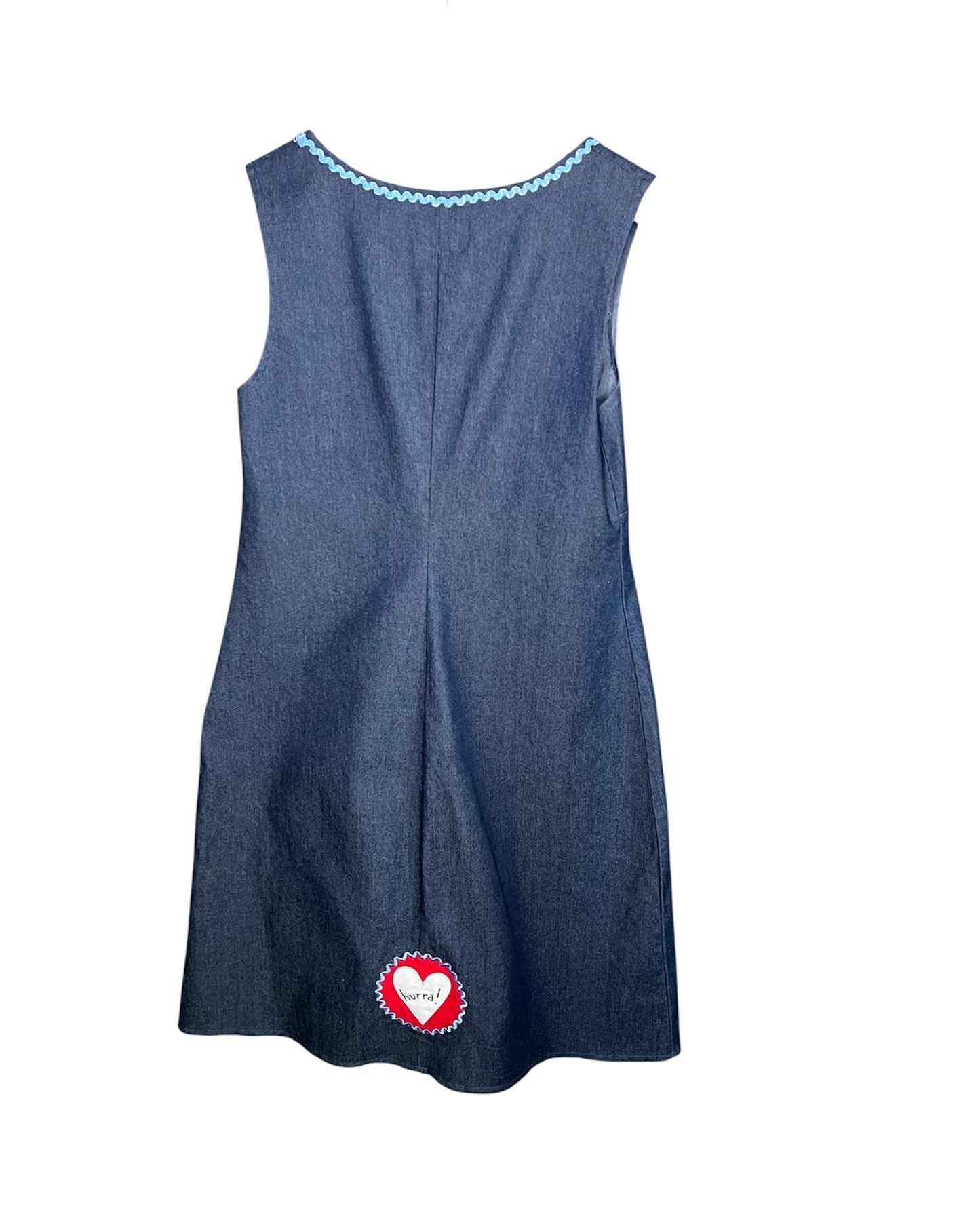Søt jeanskjole str L