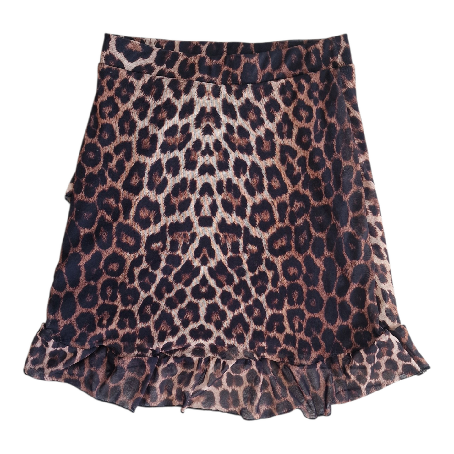 Leopardskjørt str M