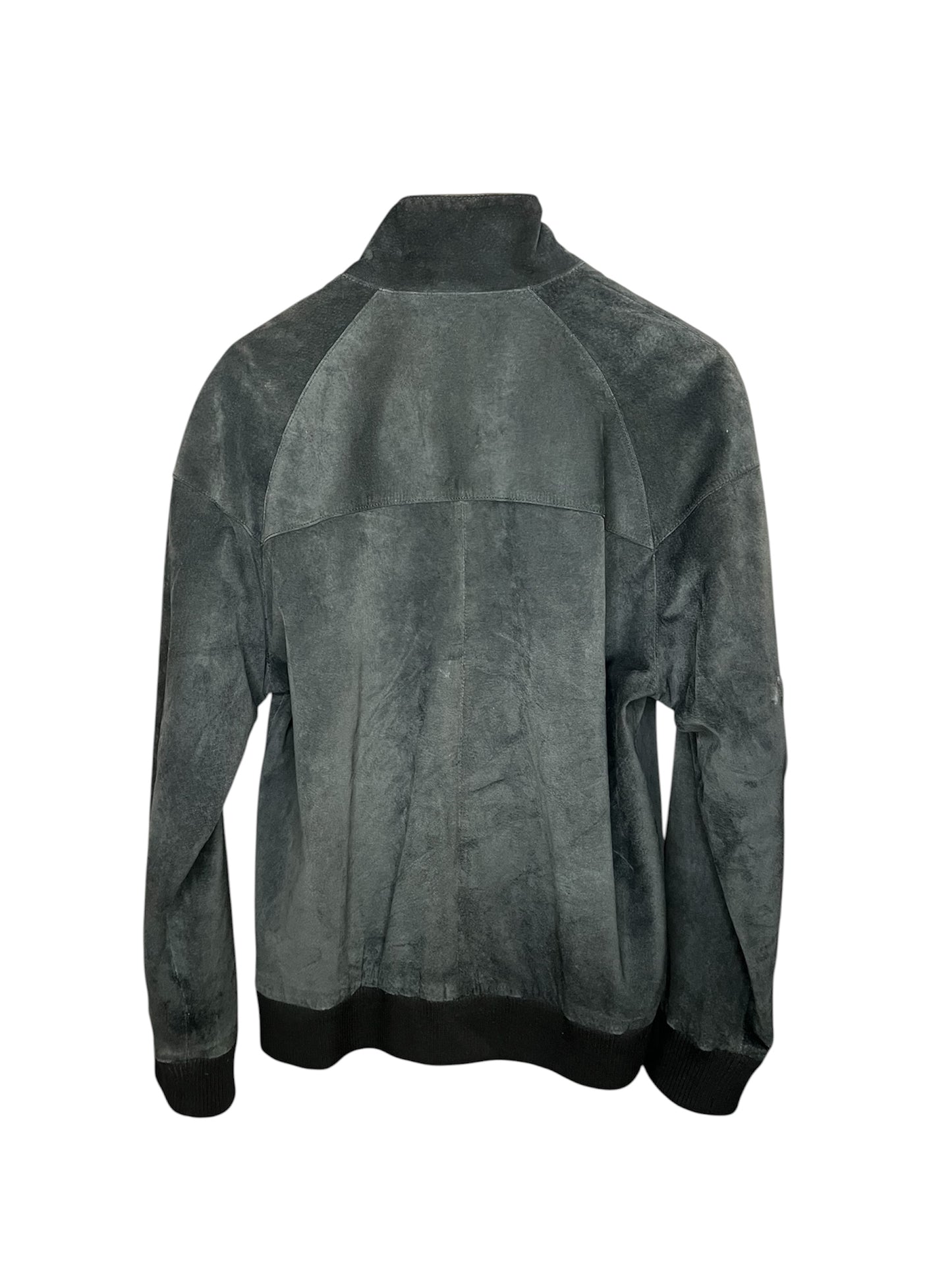 Nike semsket skinnjakke str M