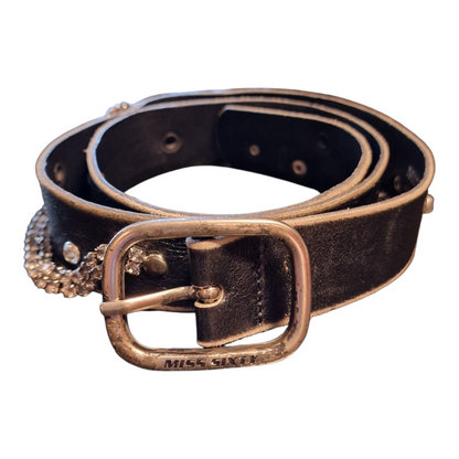 Vintage Miss Sixty skinnbelte