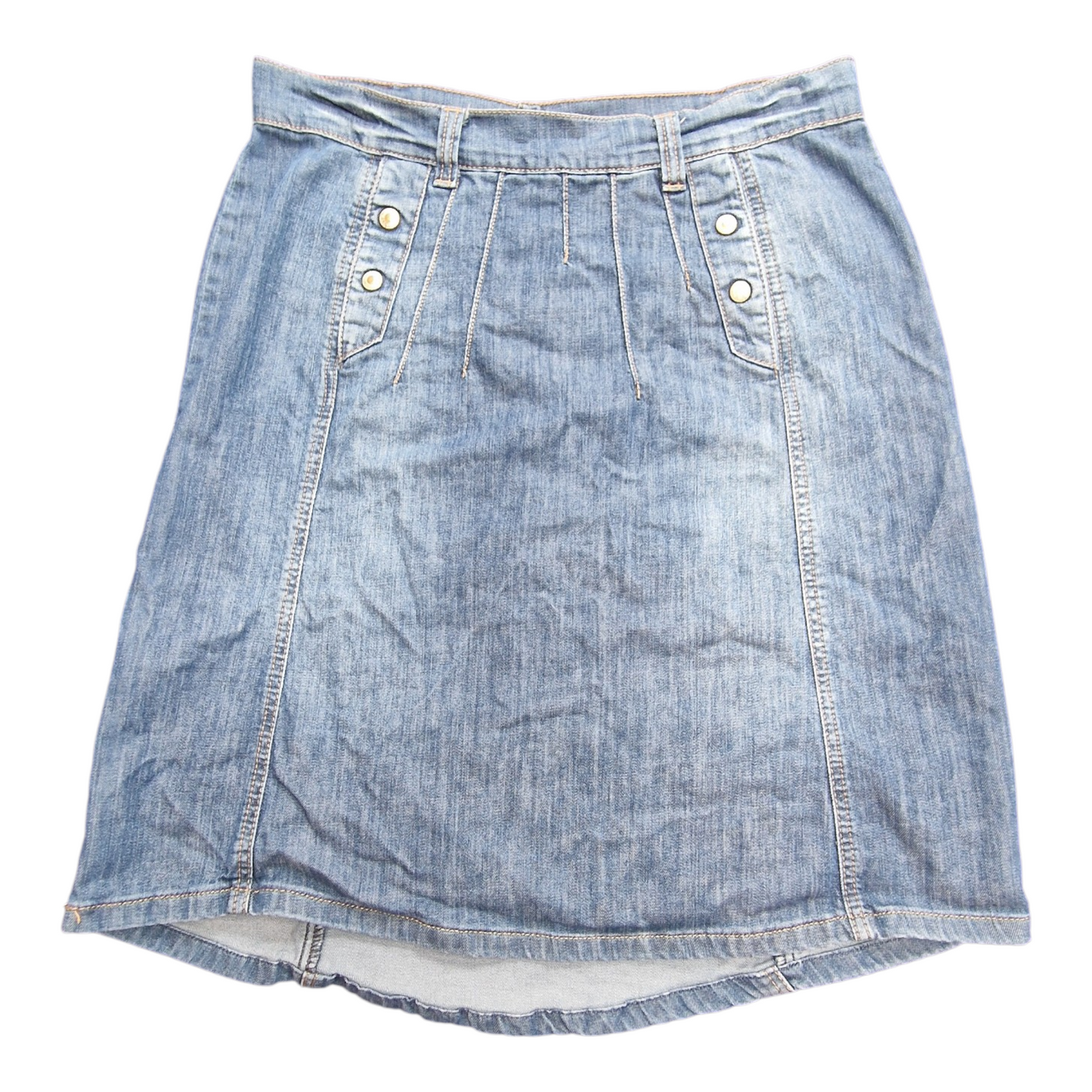 Lyst jeansskjørt str M