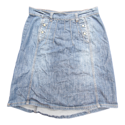 Lyst jeansskjørt str M