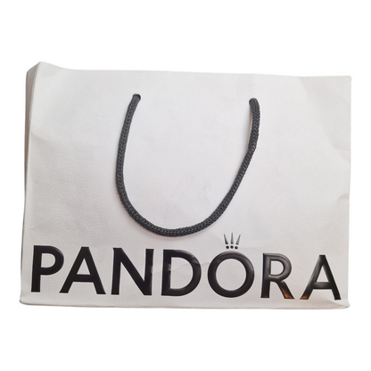 Pandora double heart sparkling ring str 9