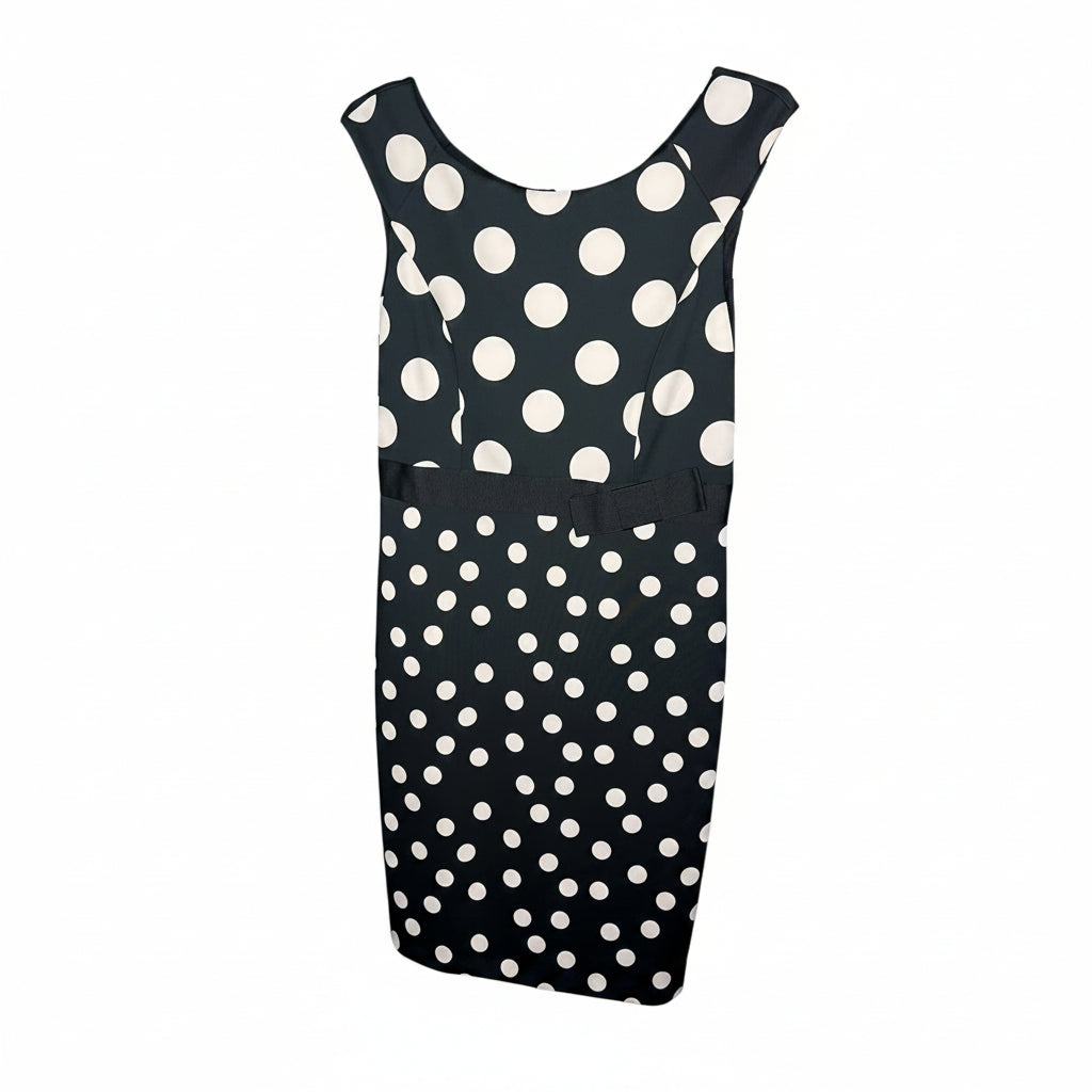 Polkadottkjole str M