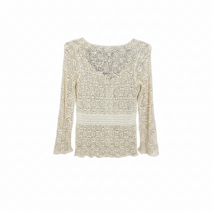 Heklet cardigan str S