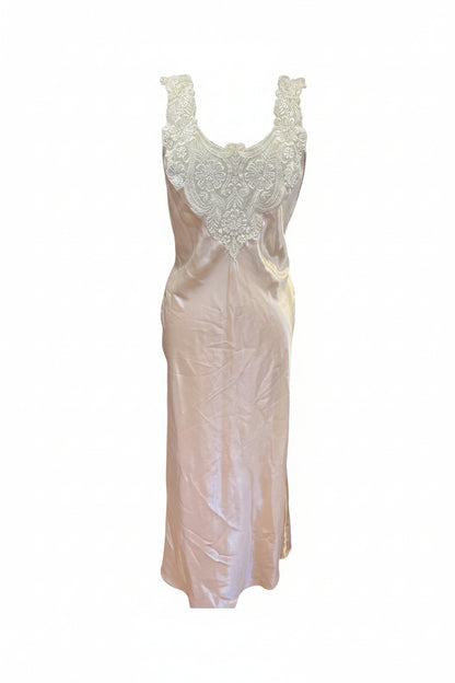 Vintage sateng nattkjole str M/L