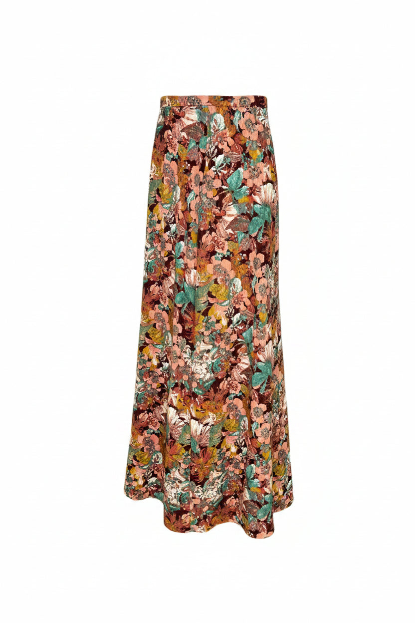 Vintage skreddersydd blomstrete sett str XS