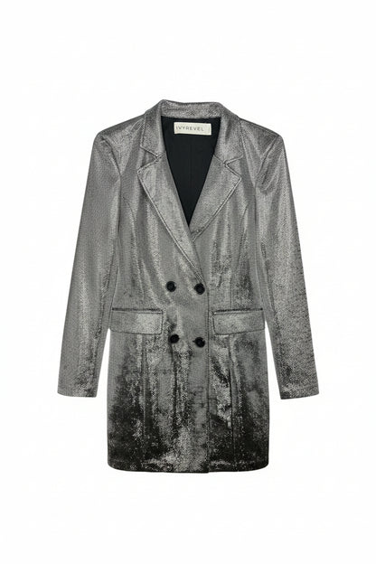 Glitrete dressjakke XS