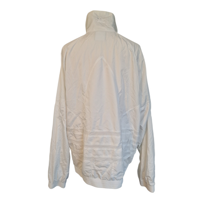 Adidas hvit treningsjakke str  XL