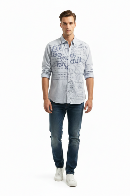Desigual skjorte str XXL