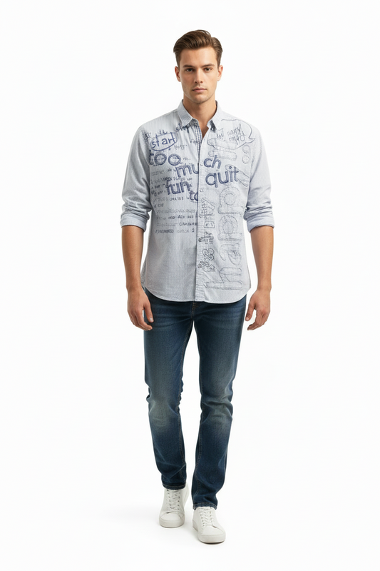 Desigual skjorte str XXL