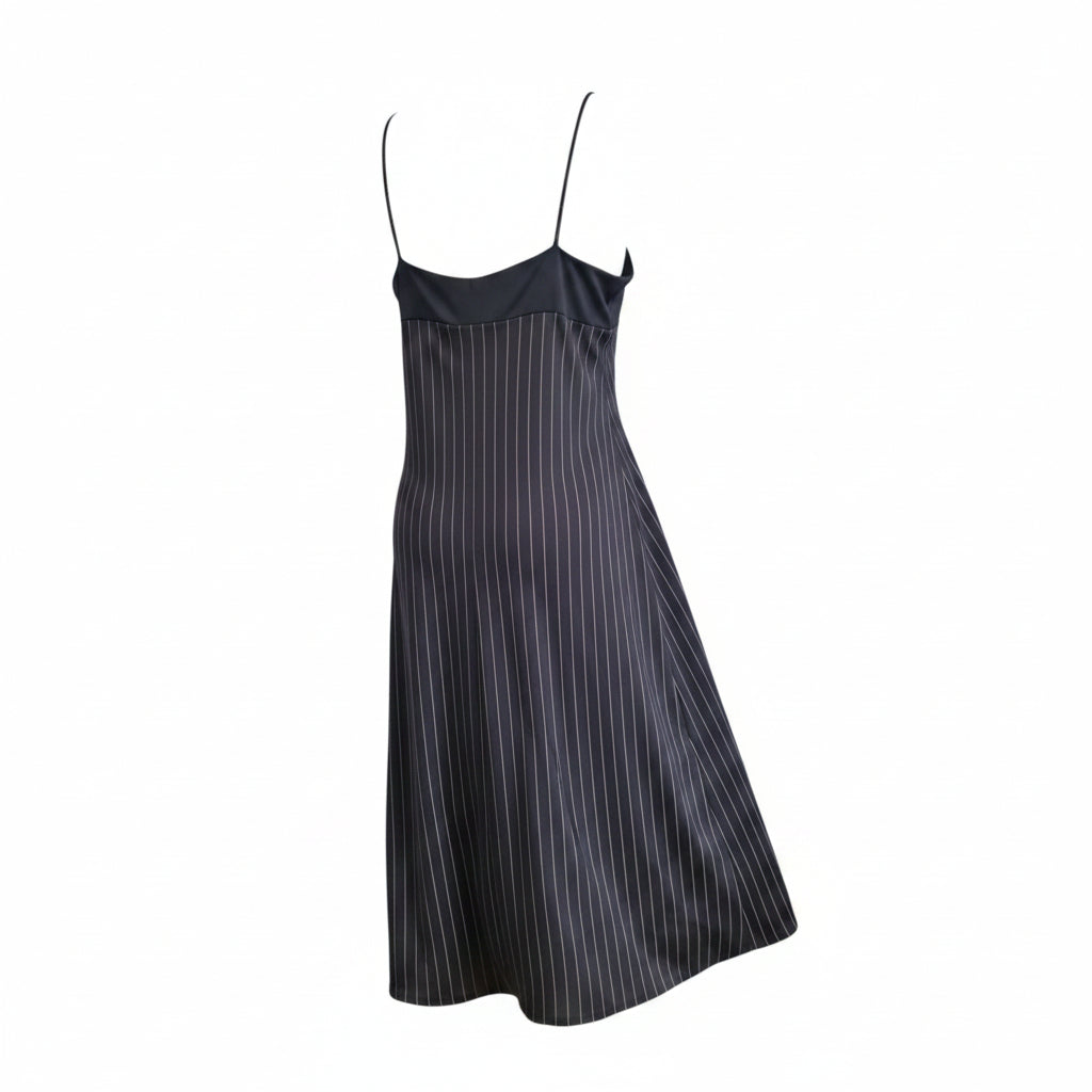 Vintage stripete kjole str M