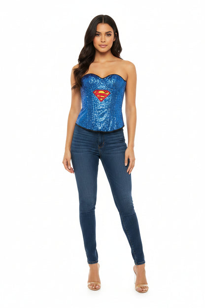 Superwomen korsett str XS-S