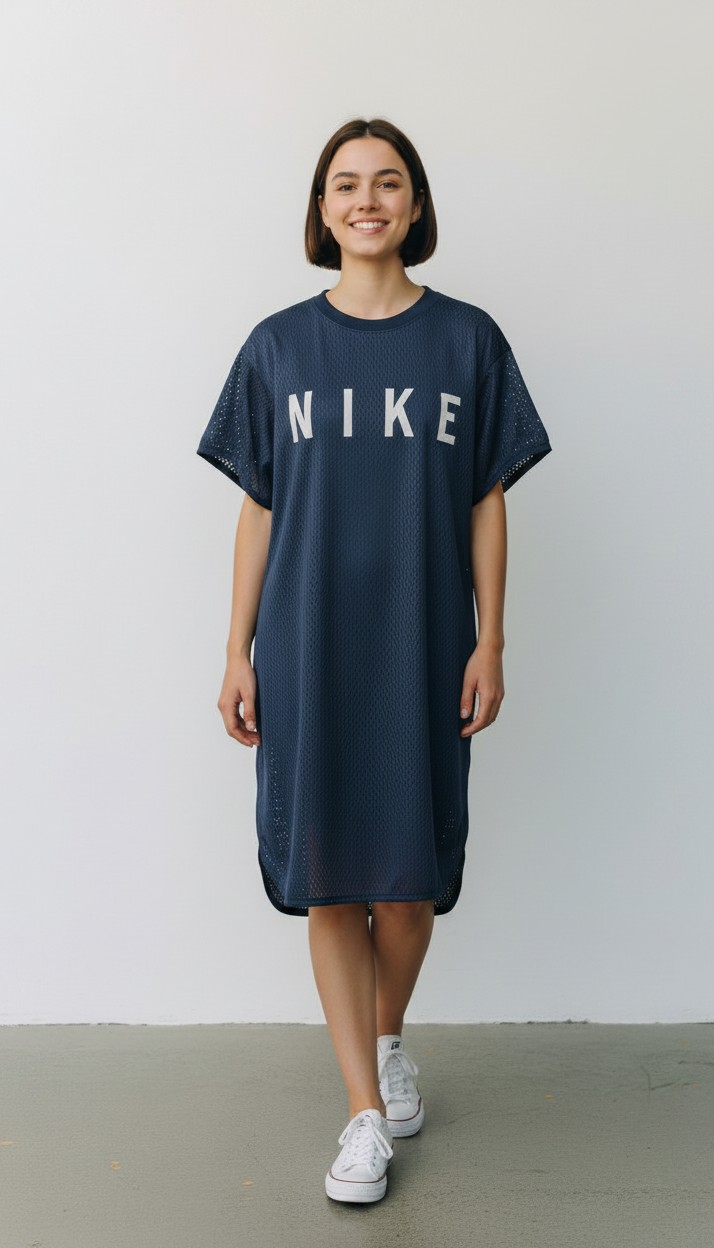 Lang sportstrøye fra Nike str M