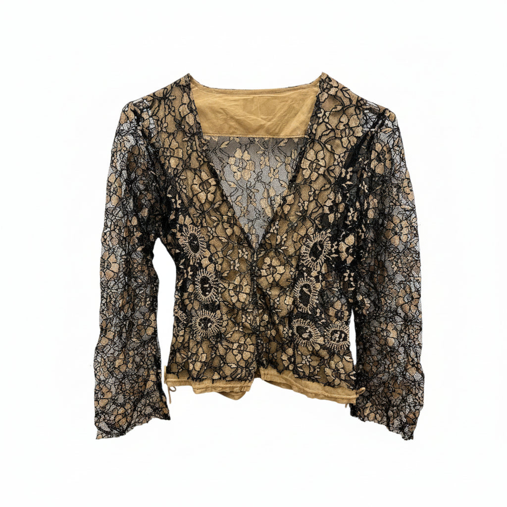 Retro blondetopp str liten M