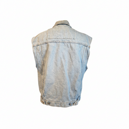 Retro jeansvest str M